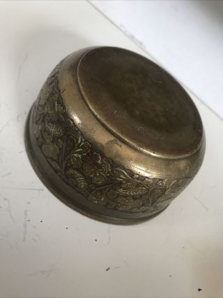 Heavy Vintage Brass Bowls 3