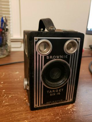 Vintage Eastman Kodak Co.  Brownie Target Six - 16 Camera