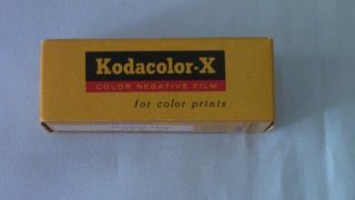 Vintage Kodak Kodacolor - X Cx 620 Color Negative Film,  Exp 1972