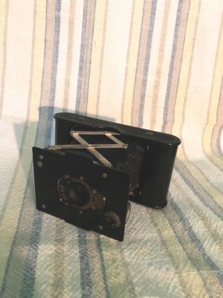 Antique Eastman Kodak 25 Bt 50 Vest Pocket Camera W/leather Case