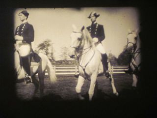 16 mm B & W Sound Castle Films 378 Thrills On Horseback 1954 2