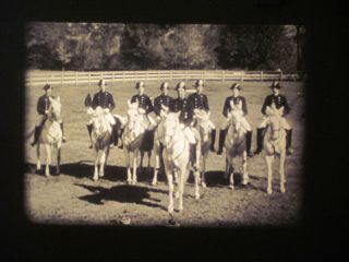 16 mm B & W Sound Castle Films 378 Thrills On Horseback 1954 3