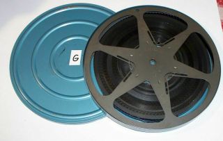 G Vintage 8mm Home Movies - Big Reel - 7 Inches Across