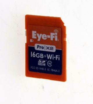 Eyefi 16gb Sdhc Memory Card Pro X2 Wireless Class 10