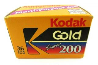 Kodak Gold 200 36 Exp Camera Film Color Prints Exp 04/1997