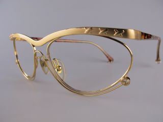 Vintage 80s Paloma Picasso 3794 Eyeglasses Frames Size 56 - 16 130 Made In Austria