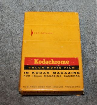 Vintage Kodachrome Color 16mm Film 50ft Nov.  1962