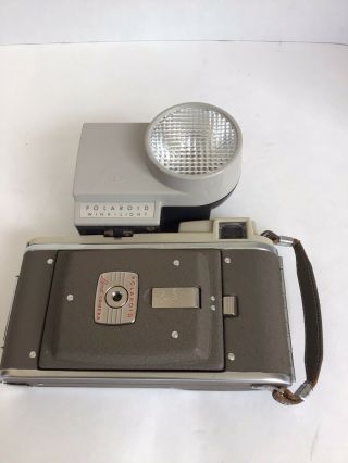 Vintage Polaroid Land Camera Model 80a Polaroid With Wink Light.