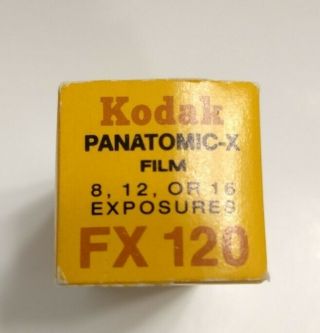 Kodak Panatomic - X Fine Grain Black And White Negative Film Expired 1973 FX 120 2