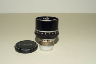 Canon Lens 135mm F 3.  5 Lens Head Module Only,  No Helicoid.