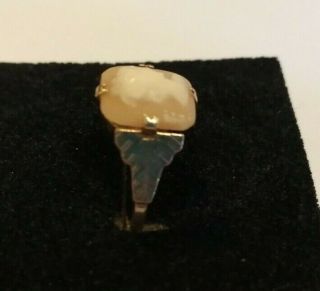 Vintage 9ct gold cameo ring size N/O 1.  7 gms 2