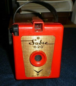Sabre 620 Box Camera - Made In Usa