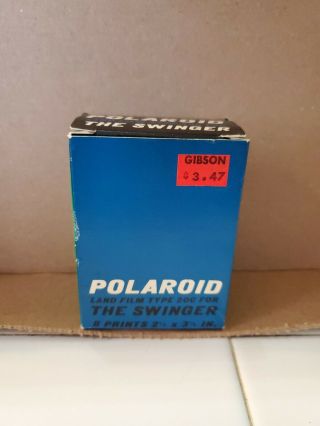 Polaroid Land Film Type 20c For The Swinger - 8 Prints,  Ex.  Date June.  77 