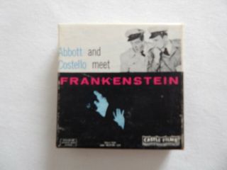 Abbott And Costello Meet Frankenstein Castle Films 8mm B/w