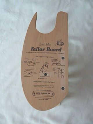Vintage June Tailor,  Inc.  Tailor Board Made Usa Tabletop Iron Board -