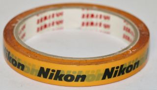 Nikon Factory Sekisui Orange 1/2 " Masking Tape Roll Made In Japan