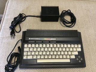 Vintage Commodore Plus/4 Game Keyboard Transform Not Video