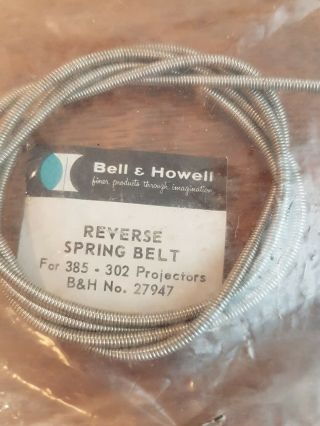 Bell & Howell 16mm Projector Oem Belt 27947