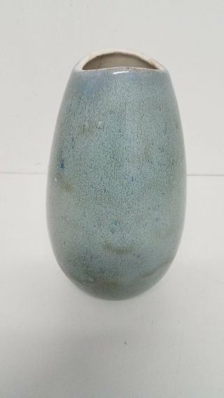 Vintage 1962 Mid Century Modern Artist Signed Studio Pottery Vase 10 
