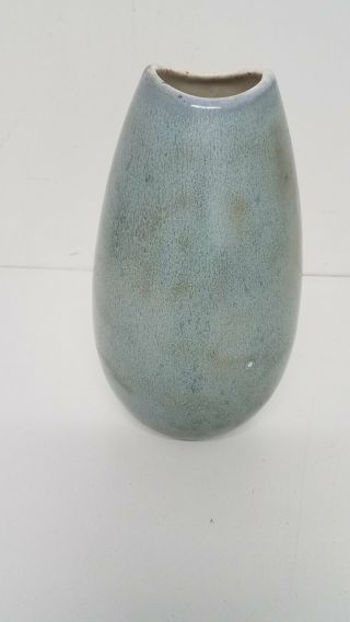 Vintage 1962 Mid Century Modern Artist Signed Studio Pottery Vase 10 