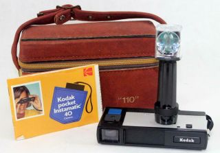 Vintage Kodak Pocket Instamatic 40 Camera with Carry Case 2