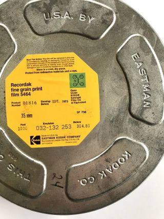 Eastman KODAK Tin Film Canister 688 10.  5 