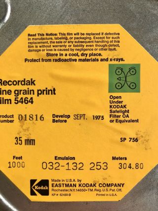 Eastman KODAK Tin Film Canister 688 10.  5 
