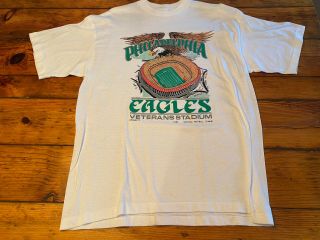 Vintage Philadelphia Eagles Veterans Stadium T Shirt