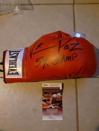 Vinny Paz Pazienza Signed Full Size Everlast Boxing Glove Jsa Wpp143398