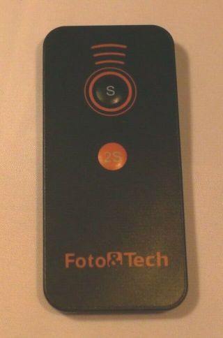 Foto&tech Ir Wireless Remote Control - Sony Alpha A7iii,  A7r Iii,  A9,  A7r Ii,  A7 I