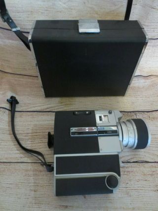 Sankyo Cm 600 8 Movie Camera With Case Black