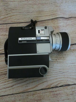 Sankyo CM 600 8 Movie Camera with Case Black 3