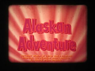 16 mm Color Sound Castle Films Alaskan Adventure 655 1960 2