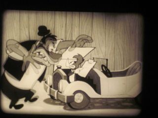16 mm B&W Sound Castle Films Woody Woodpecker Cartoon Misguided Missile 1965 3