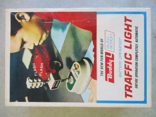 Vintage 1967 Buddy L Auto Action Battery Operated Traffic Light No.  5091