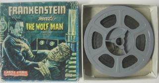 Castle Films 1022 Frankenstein Meets The Wolf Man 8mm Headline Edition