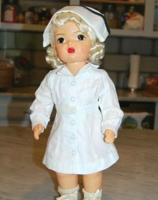 Vintage Terri Lee Clothes - 16 " Terri Lee Nurse Costume 3530 G