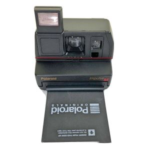 Vintage Polaroid Impulse Se Instant Uses 600 Film Camera