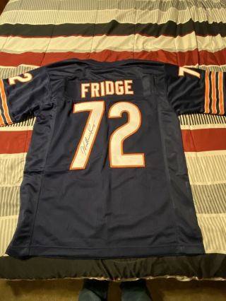 William " The Fridge " Perry Signed Chicago Bears Jersey Jsa Certified