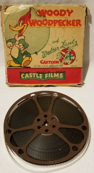 Vintage 8mm Castle Film Movie Film Woody Woodpecker 2