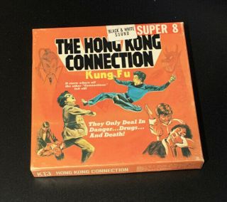 8mm Home Movie - - The Hong Kong Connection Kung Fu B/w - Ken Films - - K13 -