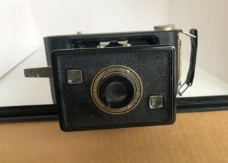Vintage Jiffy Kodak Series Ii Six - 16 Folding Camera Twindar Lens