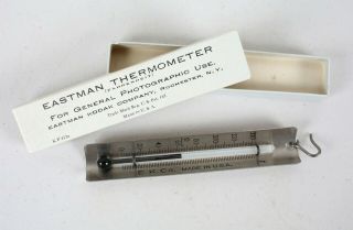 Vintage 1930s Eastman Kodak Darkroom Thermometer Nos