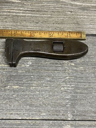 Vintage Billings And Spencer 4 - 1/4” Adjustable Wrench Patented Feb 18,  1879