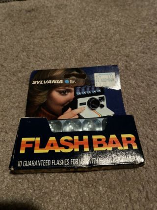 Sylvania Blue Dot Flash Bar Flashbar 10 Flashes Gte Old Stock