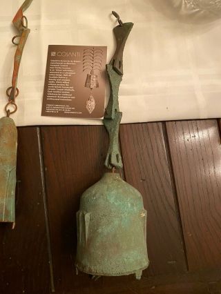 Paolo Soleri Cosanti Arcosanti Vintage Bronze Bell Wind Chime Wind - Bell