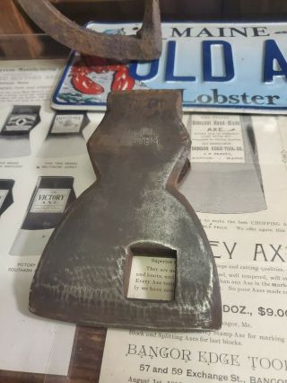 Vintage “bell System” Stanley Axe Wedge Head Usa Americana Lineman Shape ☆