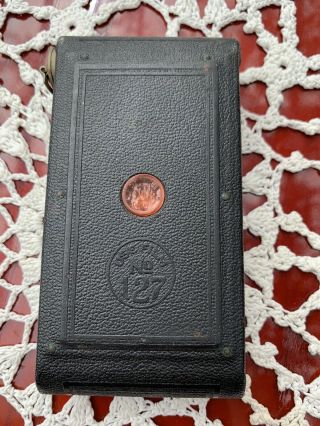 Eastman Kodak Vest Pocket Model B Folding Camera Made In Usa Use Film No A127