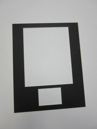 Picture Frame Mat 11x14 For 8x10 Photo And 3x5 Card Set Of 24 Acid Black