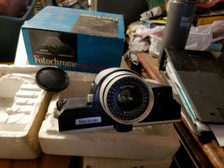 Vintage Fotochrome Color System Camera W/ Box Japan